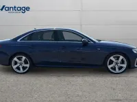 Used Audi A4 S-Line 187 HP (137 kW) 2020 Blue Sedan