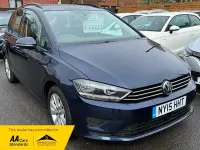 Used VW Golf Sportsvan SE 110 HP (80 kW) 2015 Blue MPV