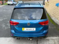 Used VW Touran R-line 150 HP (110 kW) 2017 Blue MPV