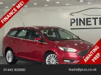 Used Ford Focus Titanium X 120 HP (88 kW) 2016 Red Estate