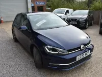 Used VW Golf VII Edition 115 HP (84 kW) 2020 Blue Hatchback