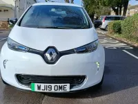 Used Renault Zoe Dynamique 80 kW (109 HP) 2019 White Hatchback