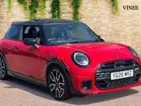New Mini John Cooper Works Hatch 228 HP (167 kW) 2026 Red Hatchback