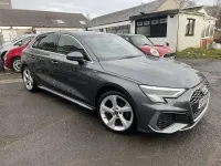 Used Audi A3 S-Line 110 HP (80 kW) 2023 Grey Sedan