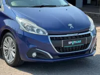 Used Peugeot 208 Allure 82 HP (60 kW) 2015 Blue Hatchback