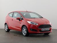 Used Ford Fiesta Zetec 82 HP (60 kW) 2014 Red Hatchback