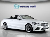 Used Mercedes C220 AMG line 194 HP (142 kW) 2019 White Cabriolet