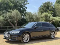 Used Audi A4 S-Line 190 HP (139 kW) 2018 Black Estate