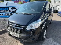 Used Ford Transit Custom Limited 125 HP (91 kW) 2015 Black Van