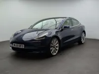 Used Tesla Model 3 Performance 461 kW (627 HP) 2019 Blue Sedan