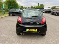 Used Ford Ka Studio 69 HP (50 kW) 2011 Black Hatchback
