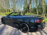 Used Audi A5 Cabriolet S-Line 252 HP (185 kW) 2017 Black Cabriolet