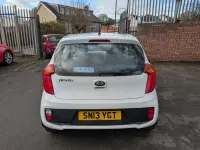 Used Kia Picanto 68 HP (50 kW) 2013 White Hatchback