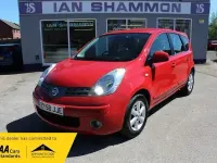 Używany Nissan Note Acenta 2008 Czerwony Hatchback
