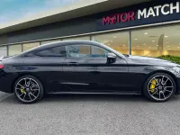 Used Mercedes C300 AMG line 2018 Black Coupe