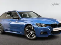 Used BMW 320 M Sport 187 HP (137 kW) 2018 Blue Estate