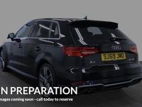 Used Audi A3 Sportback S-Line 150 HP (110 kW) 2019 Black Hatchback