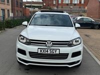 Used VW Touareg R-line 2014 White SUV