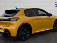 Used Peugeot e-208 GTi 100 kW (136 HP) 2021 Yellow Hatchback