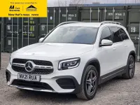 Used Mercedes GLB200 AMG line 163 HP (119 kW) 2021 White SUV