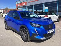 Used Peugeot e-2008 Active+ 50 kW (68 HP) 2023 Blue SUV