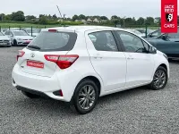 Used Toyota Yaris 107 HP (78 kW) 2019 White Hatchback