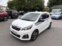 Used Peugeot 108 Collection 82 HP (60 kW) 2018 White Hatchback