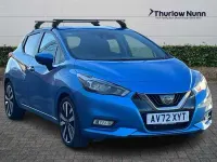 Begagnad Nissan Micra Tekna 92 HK (67 kW) 2022 Blå Halvkombi