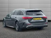 Used Mercedes C220 AMG line 217 HP (159 kW) 2022 Grey Estate