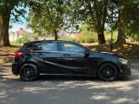Used Mercedes A180 AMG line 2018 Black Hatchback