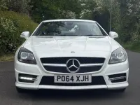 Used Mercedes SLK250 AMG 2014 White Cabriolet