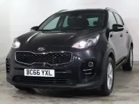 Used Kia Sportage 115 HP (84 kW) 2017 Black SUV