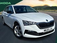 Used Skoda Scala SE 94 HP (69 kW) 2020 White Hatchback