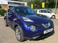Used Nissan Juke Tekna 115 HP (84 kW) 2015 Blue SUV