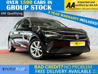 Used Vauxhall Corsa Design Edition 75 HP (55 kW) 2023 Black Hatchback