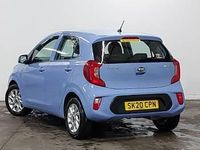 Used Kia Picanto 2020 Blue Hatchback