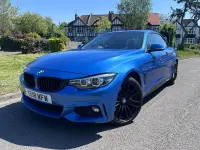 Used BMW 435 M Sport 2018 Blue Cabriolet