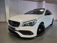 Used Mercedes CLA220 AMG line 177 HP (130 kW) 2017 White Coupe