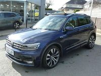 Used VW Tiguan R-line 180 HP (132 kW) 2017 Blue SUV
