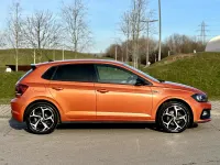Used VW Polo R-line 2018 Orange Hatchback