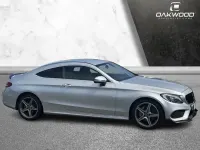 Begagnad Mercedes C220 AMG line 170 HK (125 kW) 2017 Silver Sportkupé