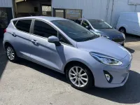Used Ford Fiesta Titanium 125 HP (91 kW) 2021 Blue Hatchback
