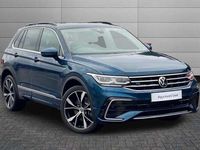 Used VW Tiguan R-line 245 HP (180 kW) 2021 Blue SUV