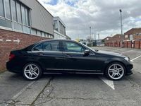 Used Mercedes C220 AMG 170 HP (125 kW) 2013 Black Sedan