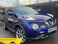 Used Nissan Juke Tekna 2018 Blue SUV