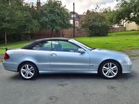 Used Mercedes CLK200 Avantgarde 2005 Silver Cabriolet