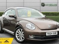 Used VW Beetle Design 140 HP (102 kW) 2014 Brown Hatchback