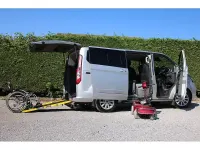 Used Ford Tourneo Custom Titanium 130 HP (95 kW) 2020 Silver Van