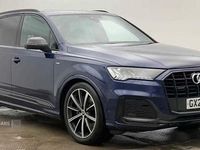 Used Audi Q7 Black Edition 286 HP (210 kW) 2022 Blue SUV
