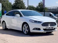 Used Ford Mondeo Titanium 150 HP (110 kW) 2016 White Hatchback